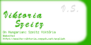 viktoria szeitz business card